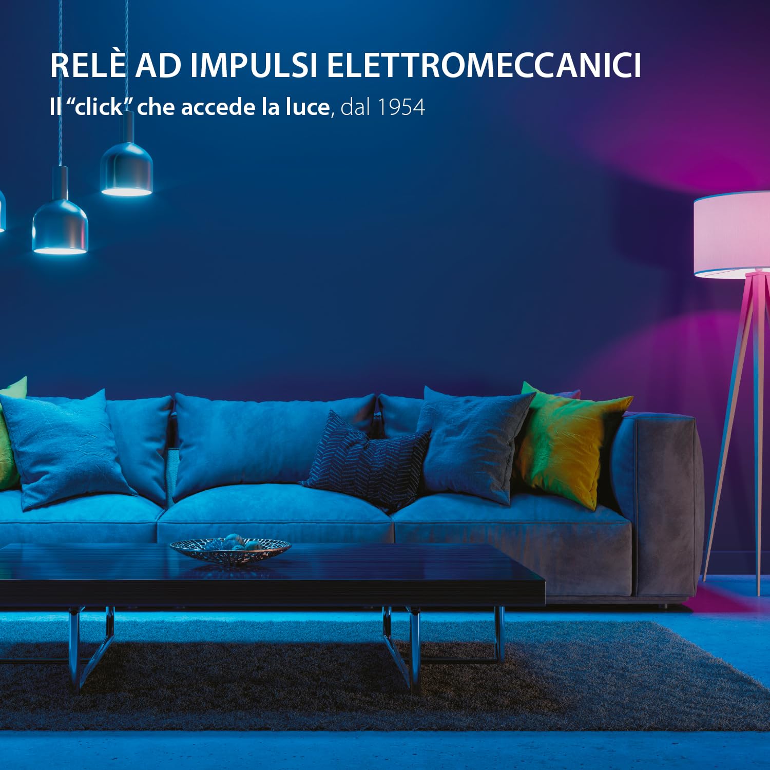 Finder Relè elettromeccanico ad impulsi Tipo 27.01, con circuito bobina e contatti ad eccitazione comune. Morsetti a bussola e interruttore unipolare 1NO.