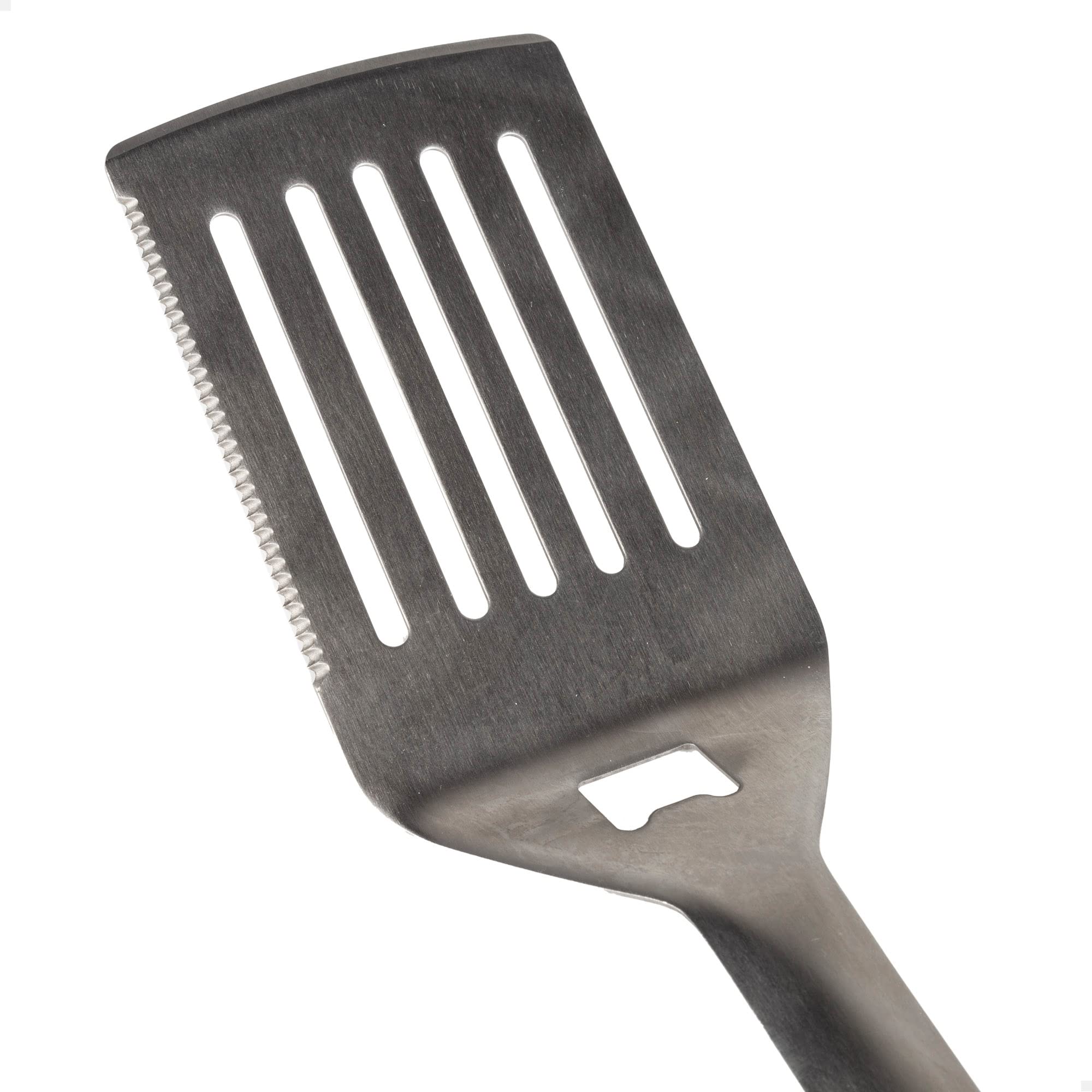 AKTIVE 63009 Ensemble d'Accessoires pour Barbecue 3 Pièces, Pinces, Spatule et Fourchette