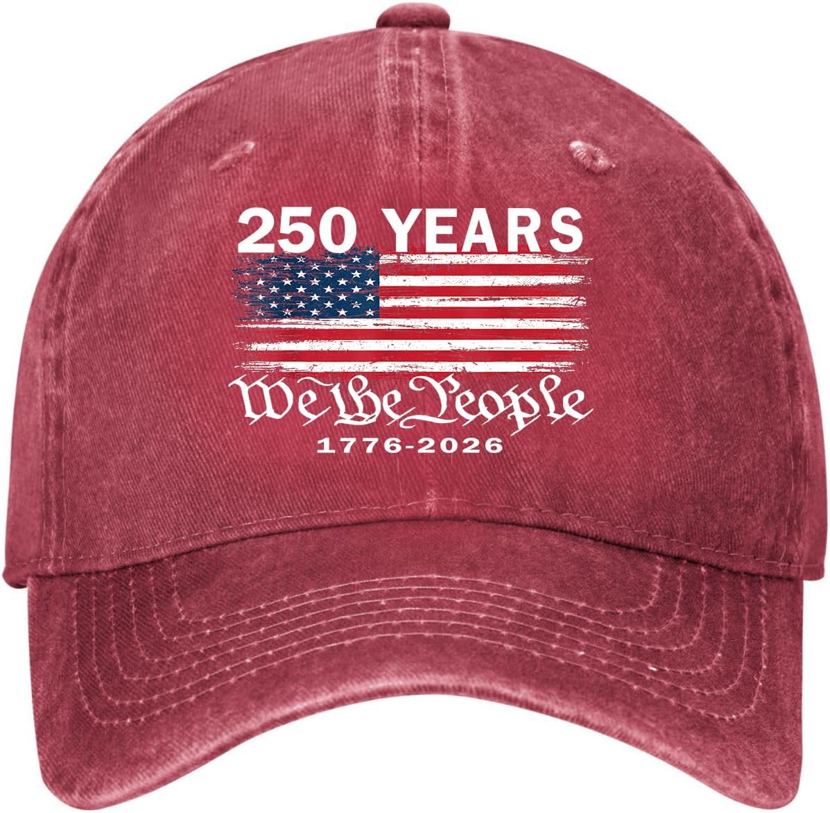 250 Anniversary USA Hat We The People Hat Have Had Enough Adjustable Cotton Patriots Baseball Caps for Men Women