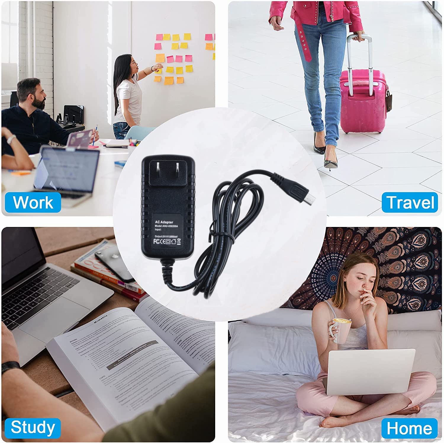 AC Adapter Charger Power Cord for SEGA Genesis Flashback 2018 AtGames Console 85 Classic Games Wireless Controller - Sega Genesis - Very Good - Used Accessory - Image 5