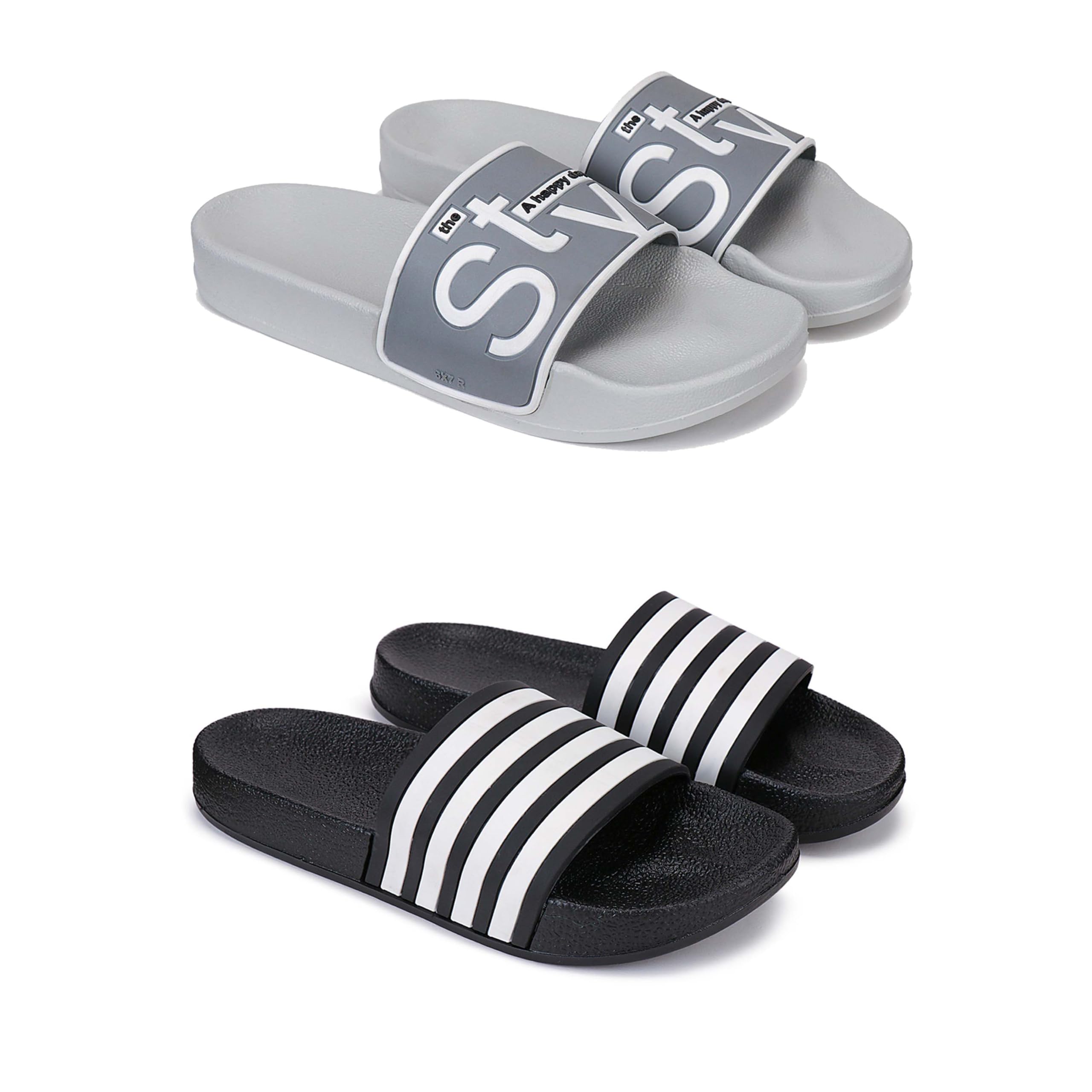 Men's Sandals | Lightweight Wear| Stylish & Easy to Wear For Men's PCV-SAN-(2-COMBO)-1589-3024-picture-26