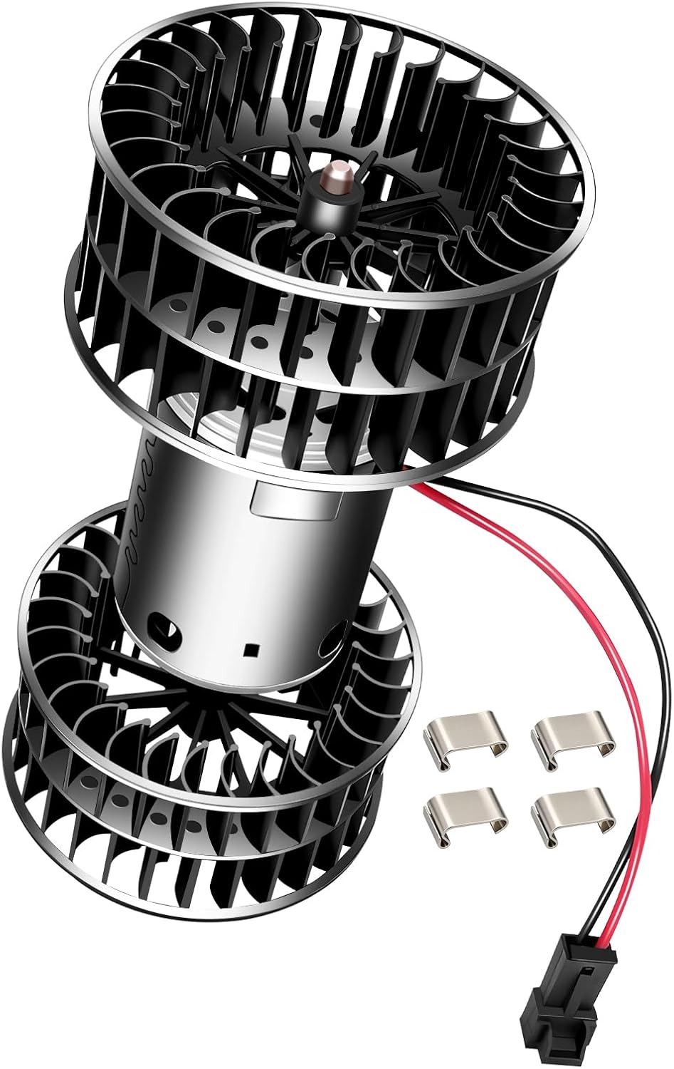 AC Blower Motor Fan HVAC Heater Motor Replacement 3946686 Compatible with Volvo for VHD 2001-2009, for VN 1998-1999, for VNL 2000-2009, for VNM 2000-2009 for VT 2006-2009 3946686