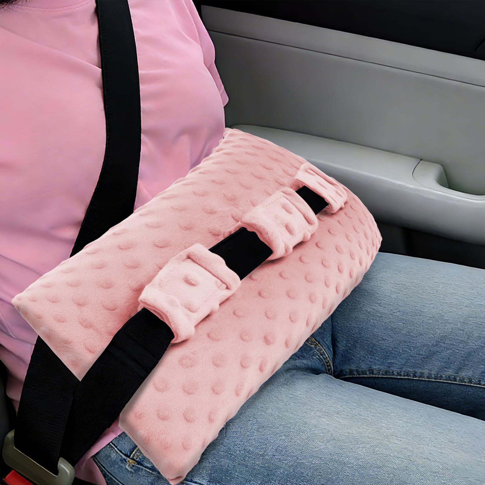 Hysterectomy Pillow Soft: Seatbelt Mastectomy Pillow Hysterectomy Recovery Must haves Car Seat Belt Pad Cushion Support for C-section Recovery Cervical Cancer Uterine Abdominal Post Surgery — view 8