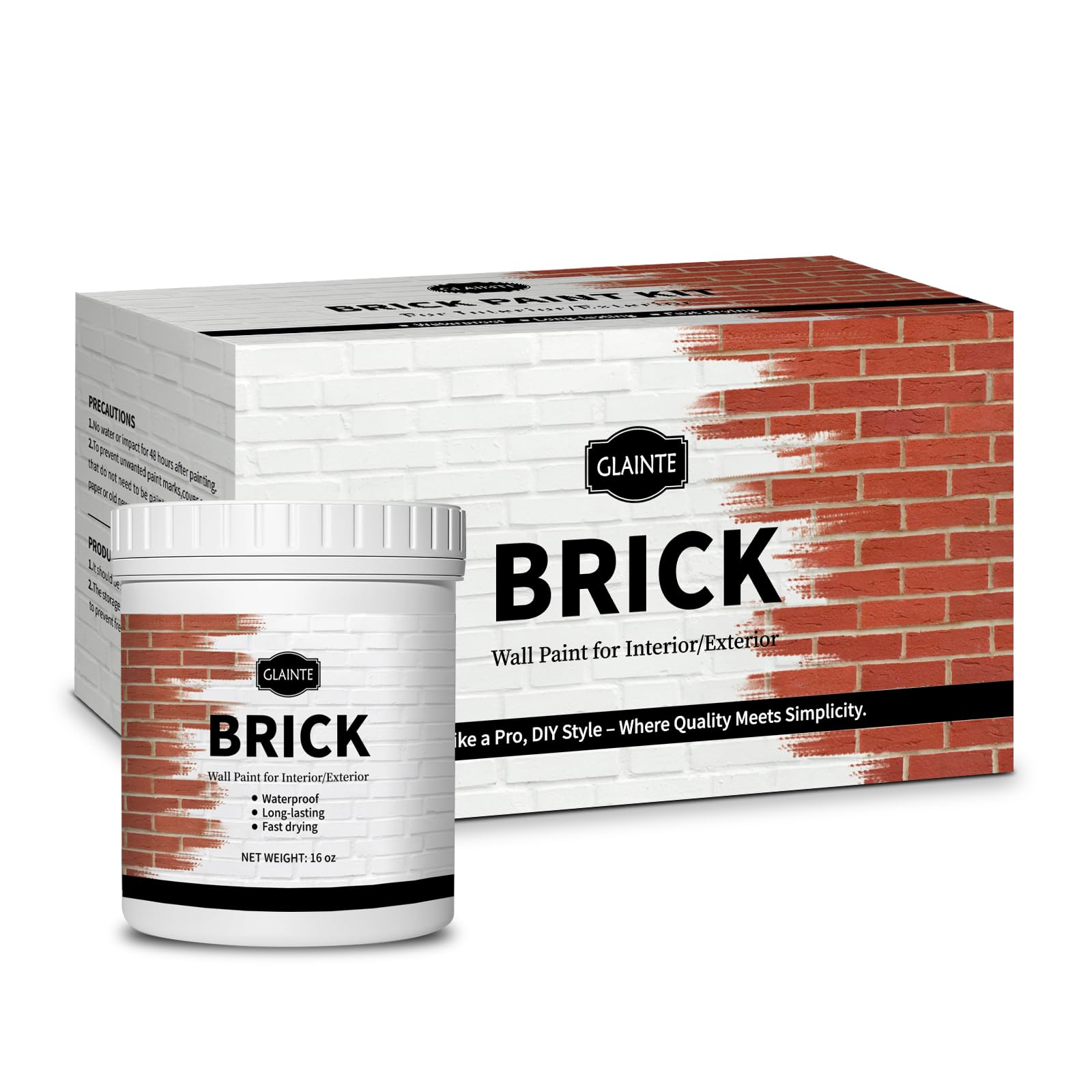 GLAINTE Brick Transformation Paint