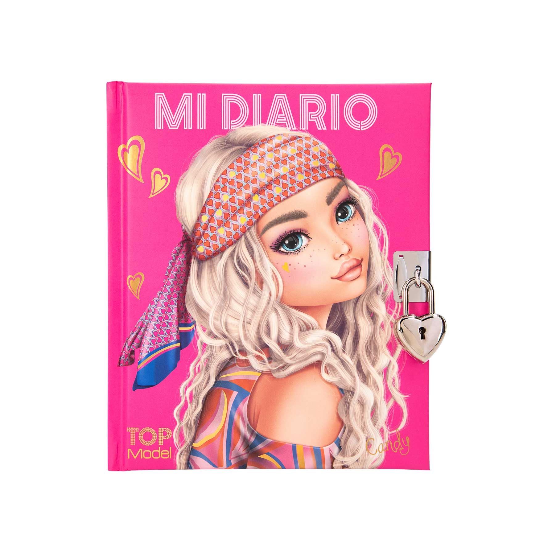 TOPModel Diario con Candado Seventies