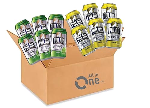 Miniatura 6 de Seltzer Water - Polar Seltzer Water Paquete de 12  Paquete variado de agua seltzer saborizada  12 onzas líquidas  Polar Lime Seltzer Water Polar