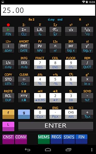 A Scientific and Financial RPN Calculator (HP-12C & HP-15C likewise)