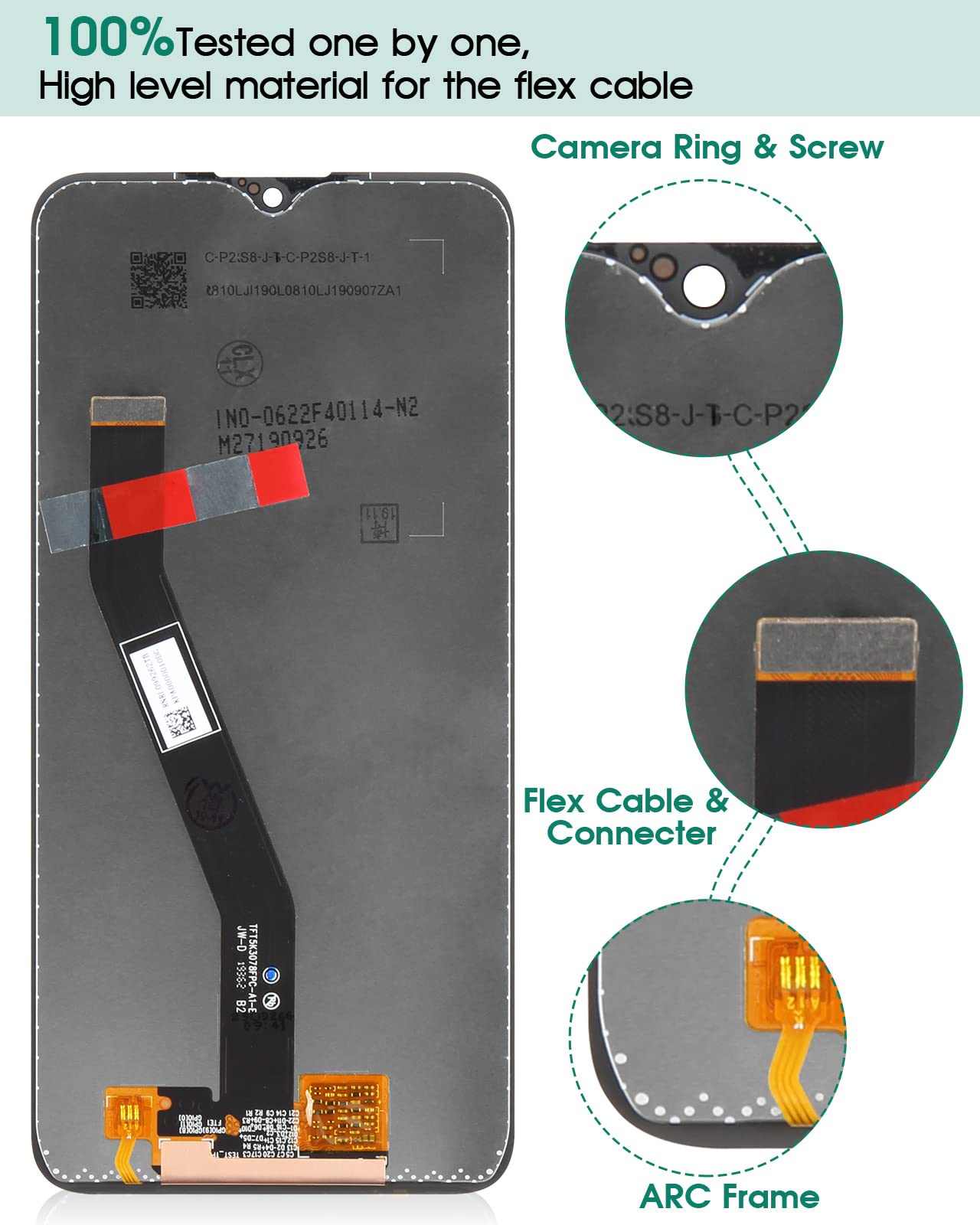 Amazon.com: for Xiaomi Redmi 8A Screen Replacement for Redmi 8 LCD