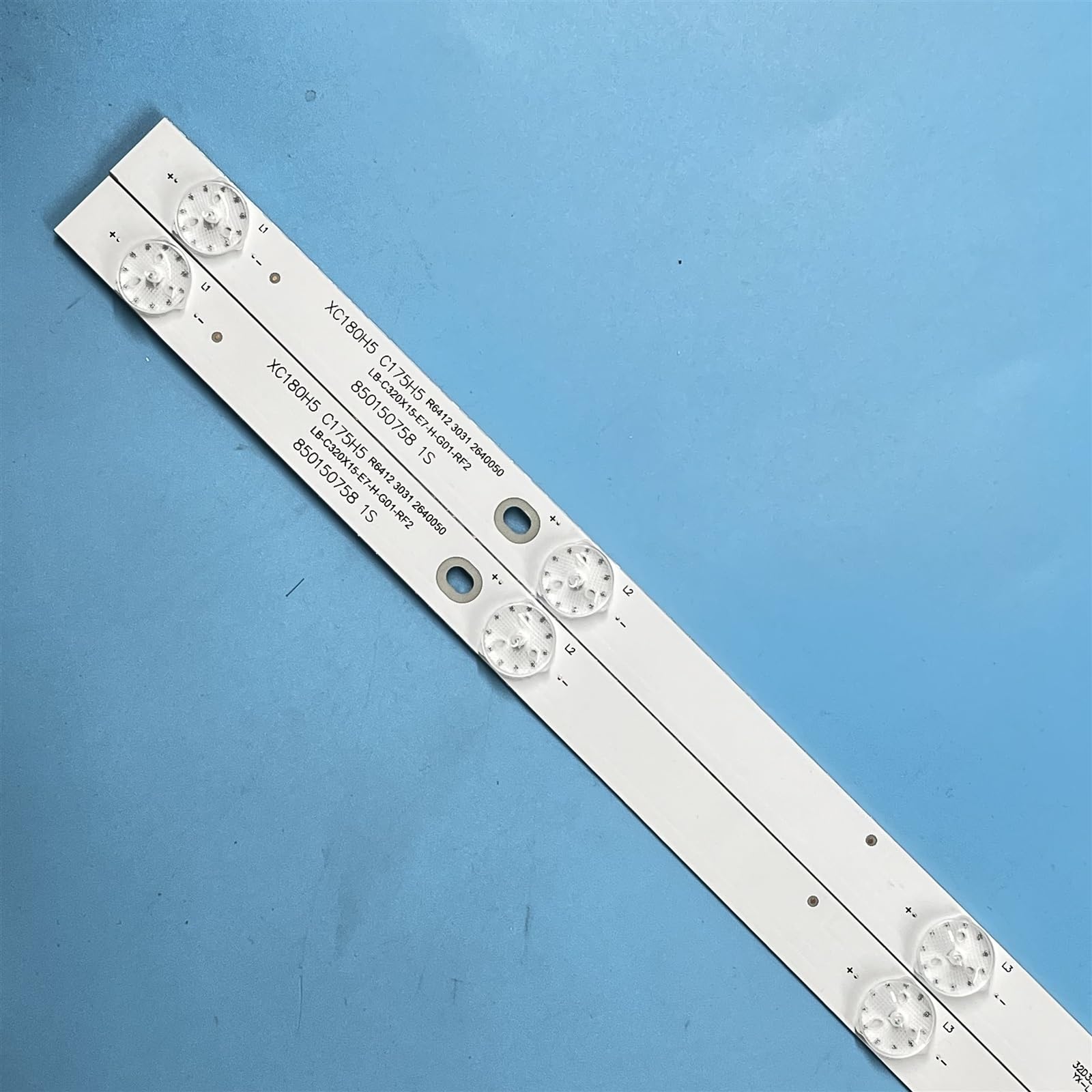 Striscia di retroilluminazione a LED Compatibile for TV H32D7100C da 32 Pollici RF-AB320E30-0601S-10 LED32E30RH 6901-LE32E30-A1 32J1200 32CE2220 LB-C320X15 (Color : 10 PCS 5TV)