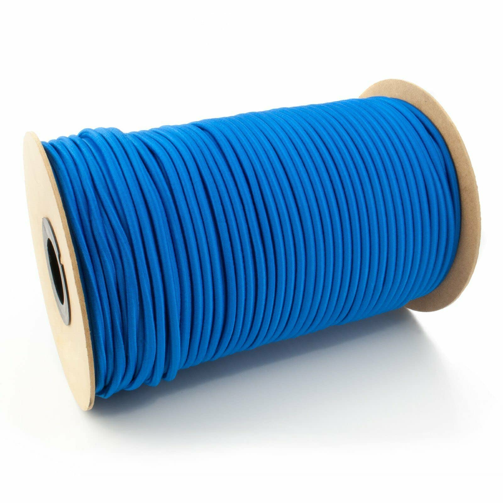 ELASTIC BUNGEE ROPE SHOCK CORD TIE DOWN WHITE BLACK VARIOUS LENGTH / THICKNESS 4mm 5mm 6mm 8mm 10mm 12mm Red Green Blue Black White (12mm, Blue, 3)