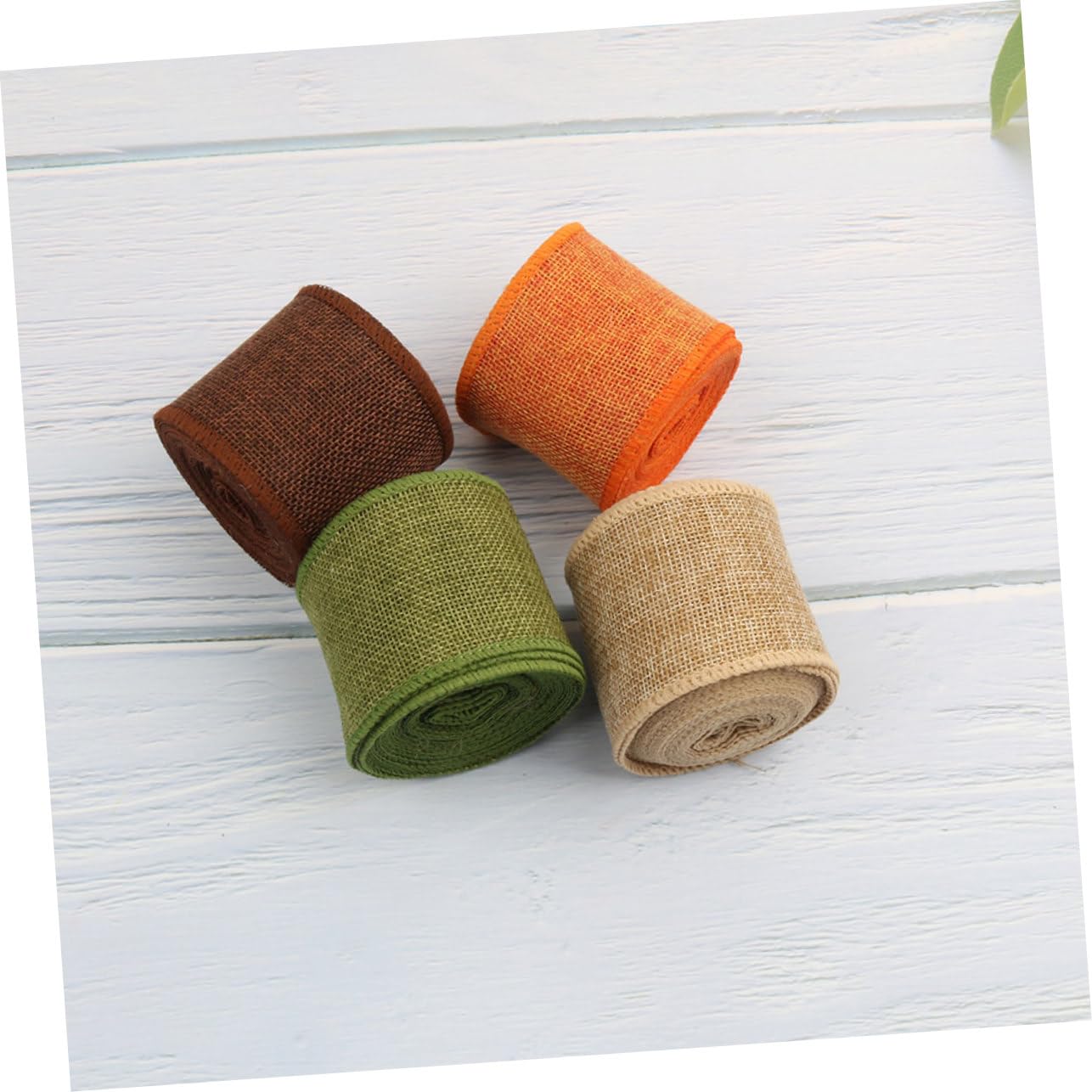 SHINEOFI 2 Sätze Hochzeitsband ribbon bandfeile Geschenkband-Set hochzeitdeko schienbeinschoner tape Randbereich Sackleinen Schleife Bänder Verpackungsmaterial Verpackungsband Leinenimitat