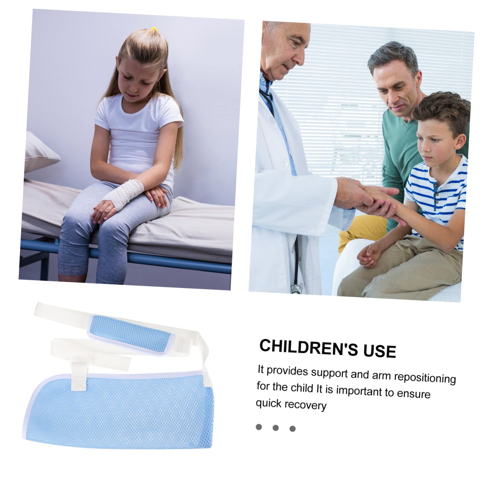 BELLIFFY Arm Sling for Wrist Injury Breathable Support Sling for Arm Immobilization for From Injuries Strains and Surgery Comfortable Fit for Ages