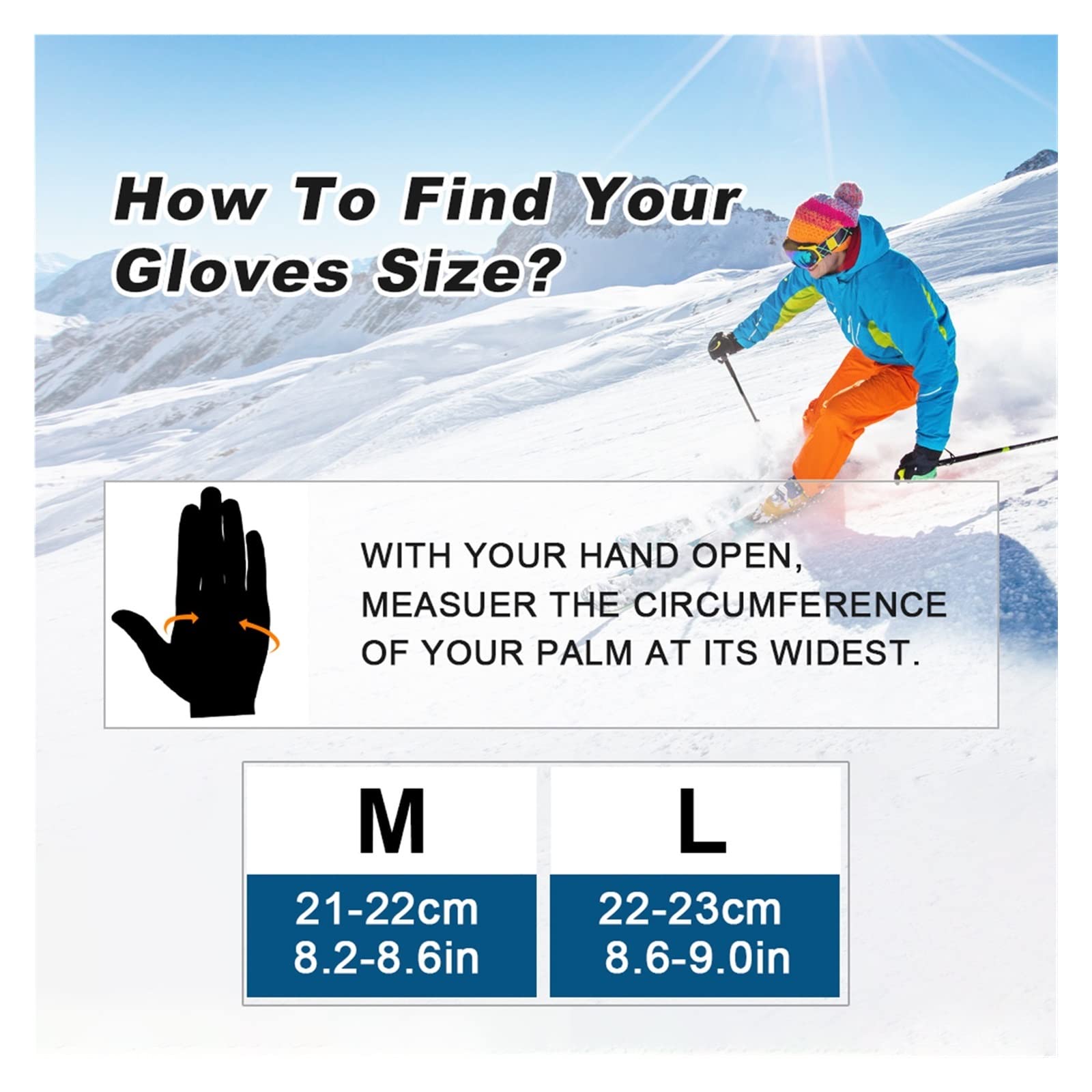 Gants D'hiver Pour Hommes Et Femmes - Gants Imperméables Et Chauds Pour