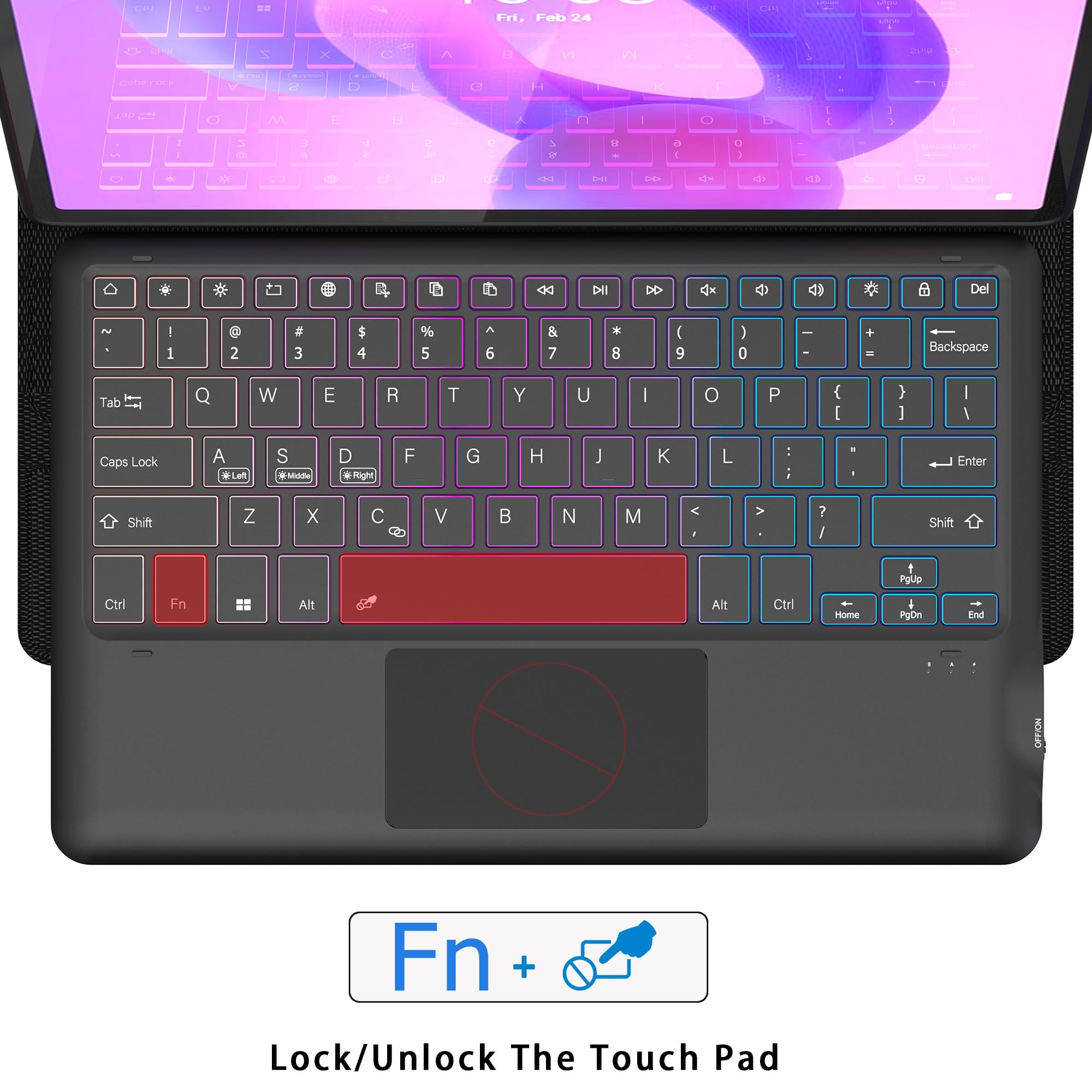 Amazon.co.jp: Lenovo Idea Tab Pro 12.7インチ 2025 キーボードケース