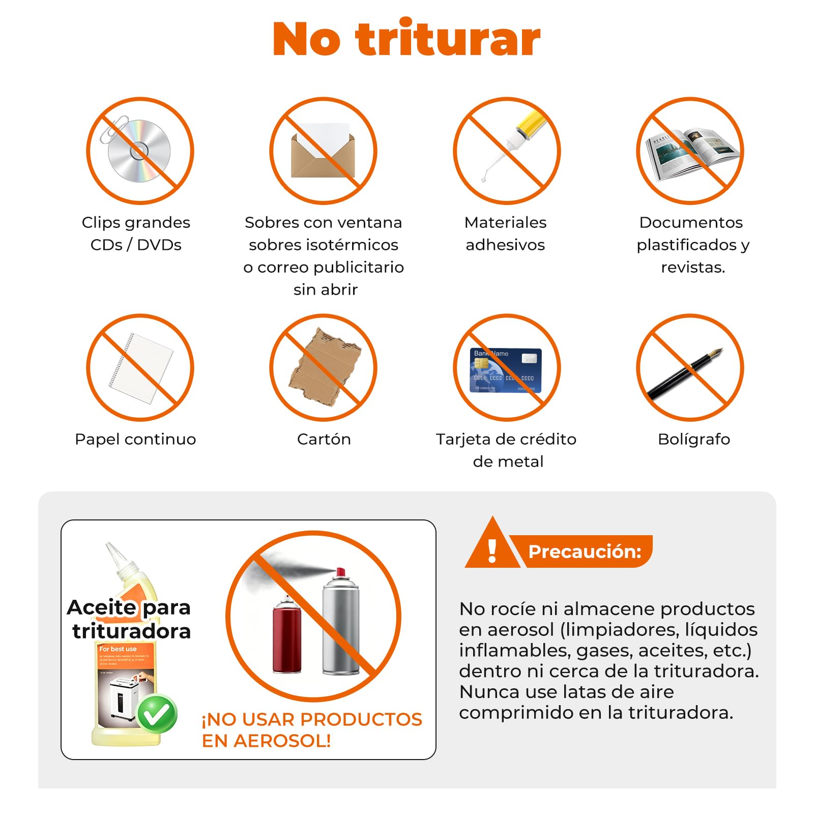 Trituradora de Papel con Alimentación Automática, 40 min Continuo, Nivel P-5, Destructora Eléctrica, Papelera 22L, para Oficina/Casa/Industrial/Hogar (150 Hojas)