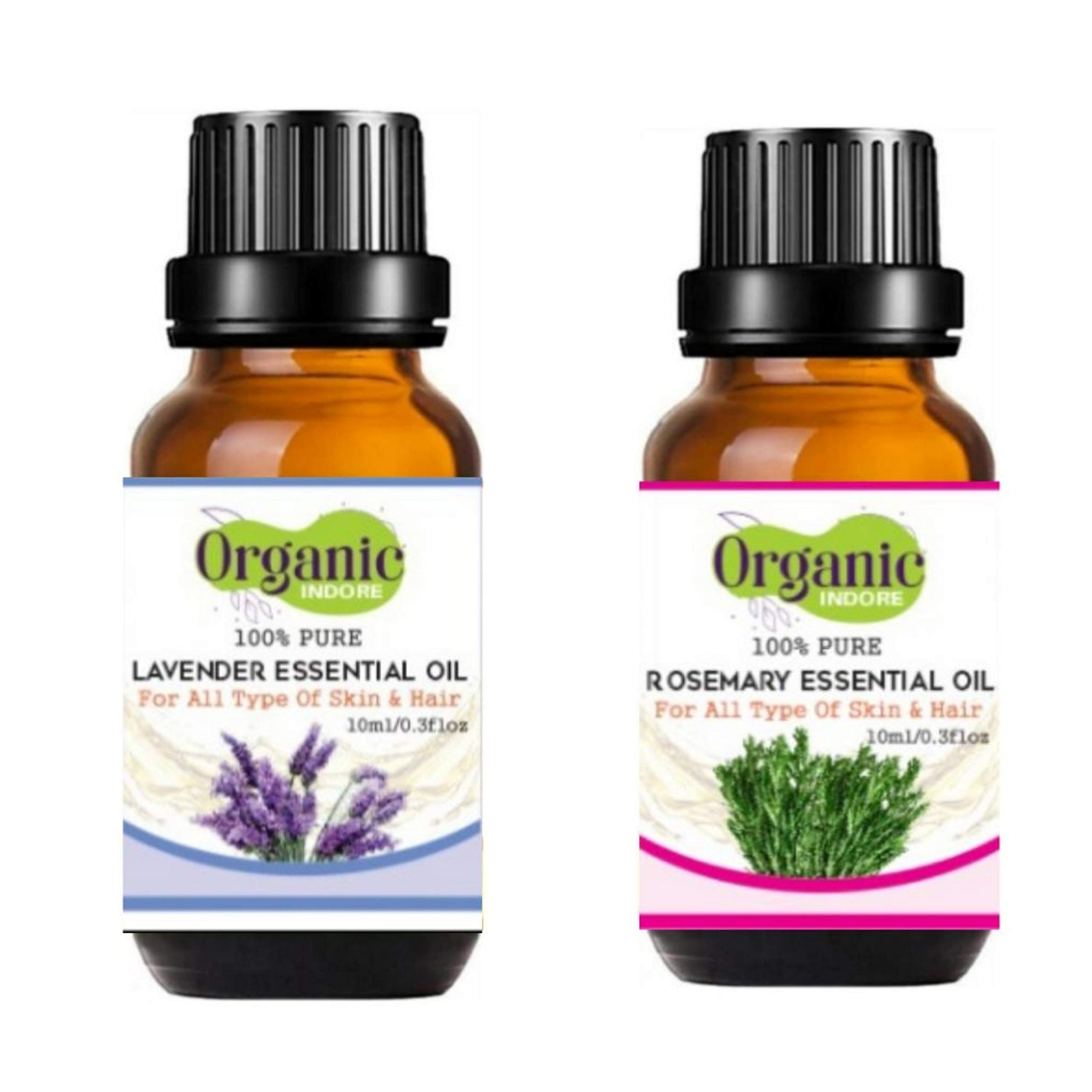 Organic Indore Lavender oil and Rosemary oil
