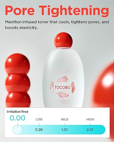 Miniatura 4 de TOCOBO Vita Berry Pore Toner  Tónico facial vegano coreano sin alcohol con agua de hibisco, niacinamida y bayas Vita para apretar los poros,