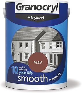 Leyland Granocryl Smooth Masonry, Red Brick, 5L