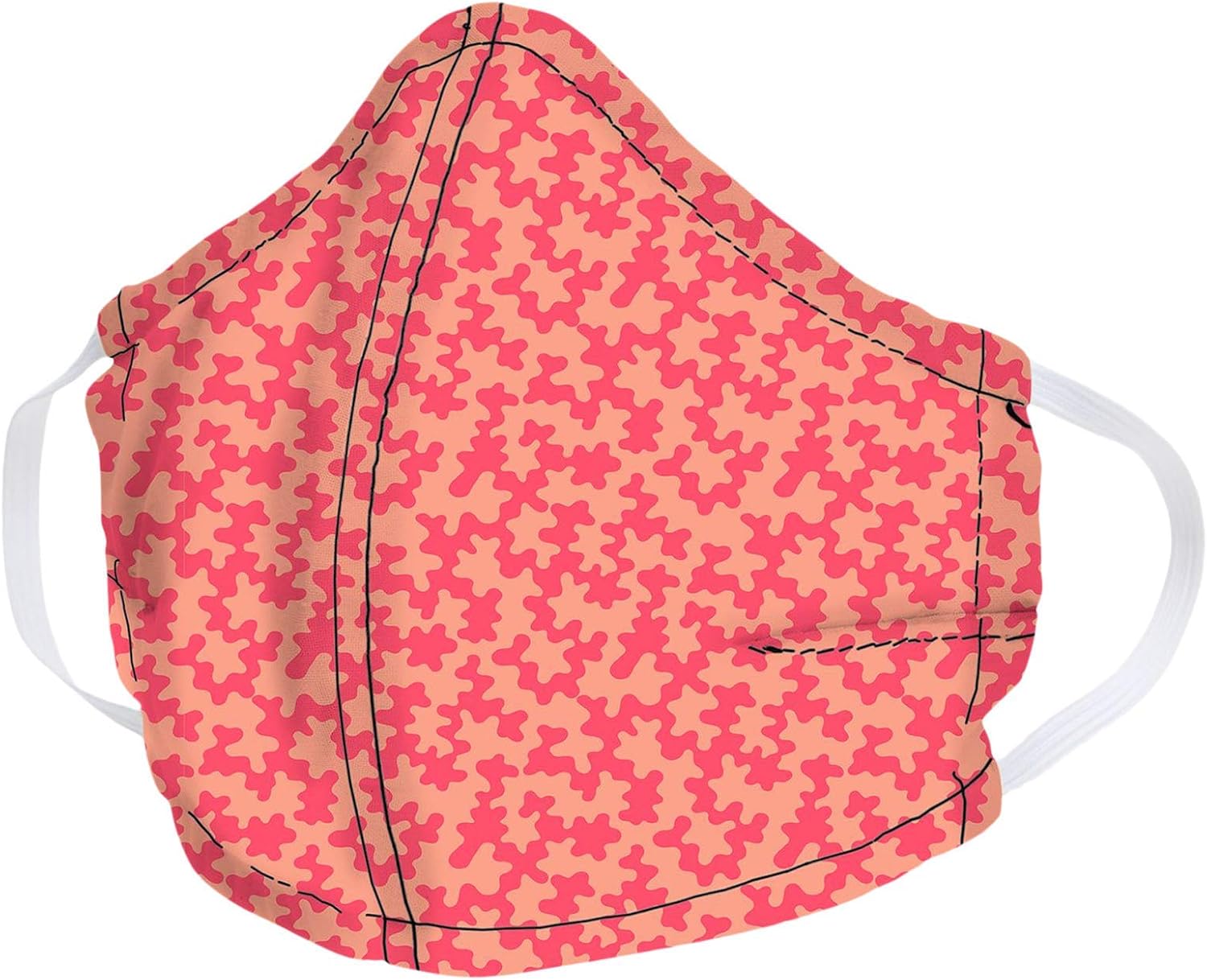 Vera Bradley Cotton Face Mask Abstract Cloud Coral One Size