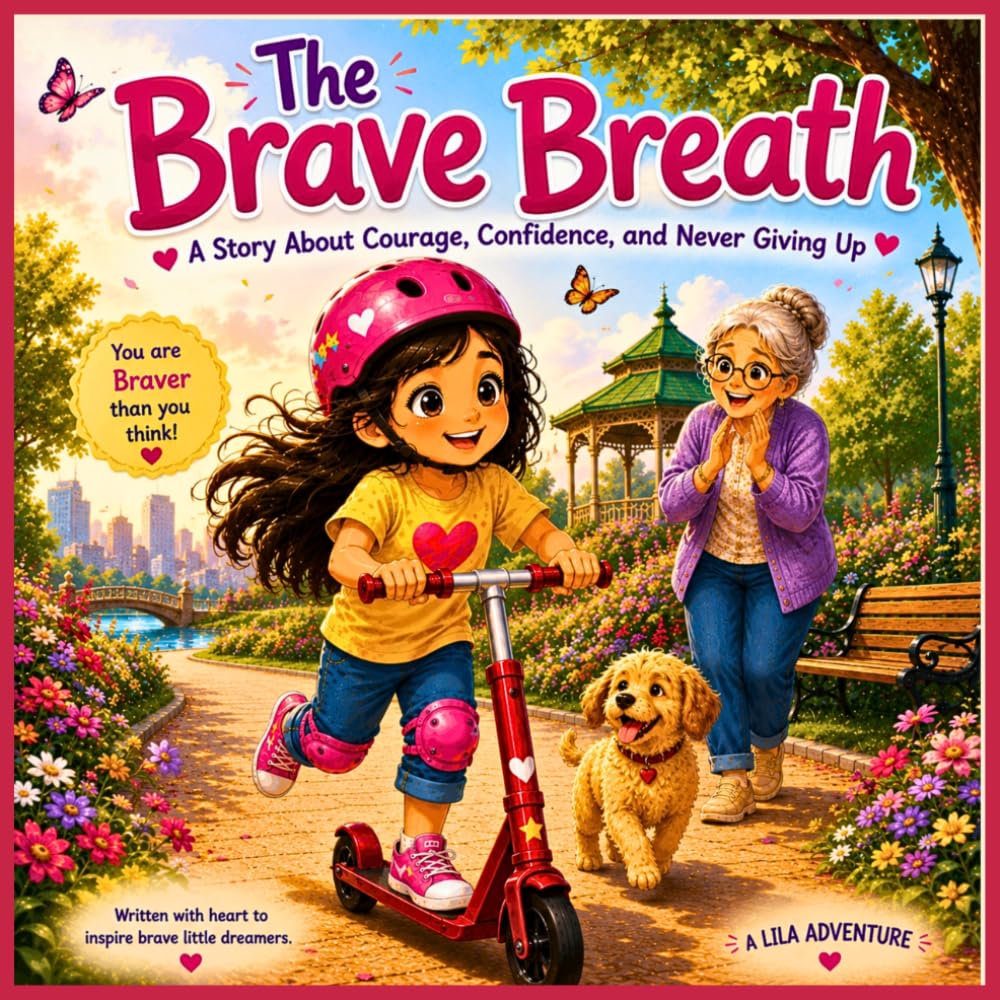 Lila's Brave Breath: A Story About Courage, Confidence, and Never Giving Up - An Empowering Picture Book for Kids Ages 4-8 to Build Resilience and a Growth Mindset
