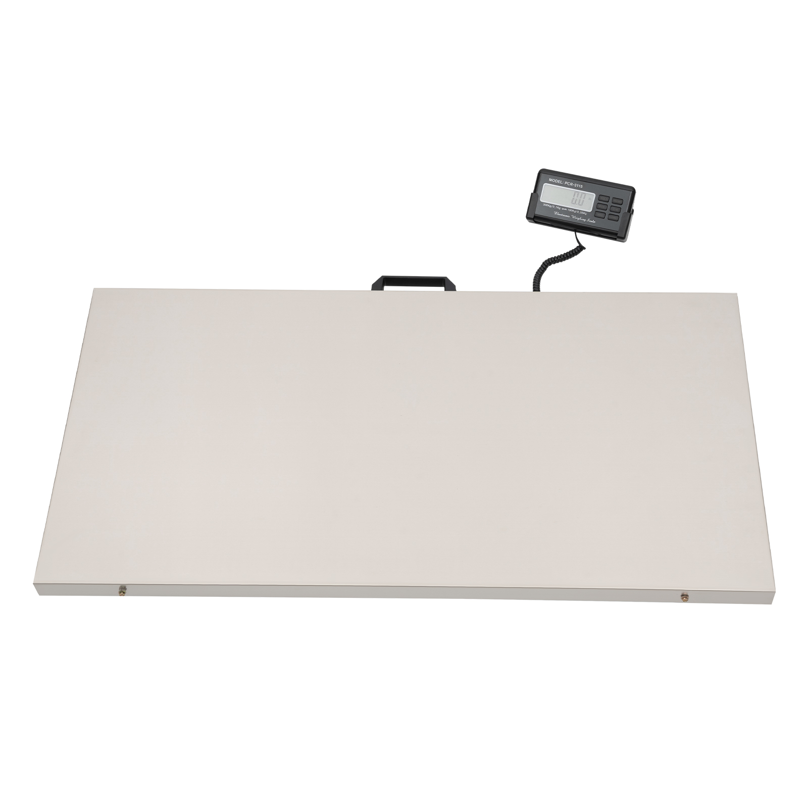 Báscula digital plataforma grande 300kg acero inoxidable miniatura 7