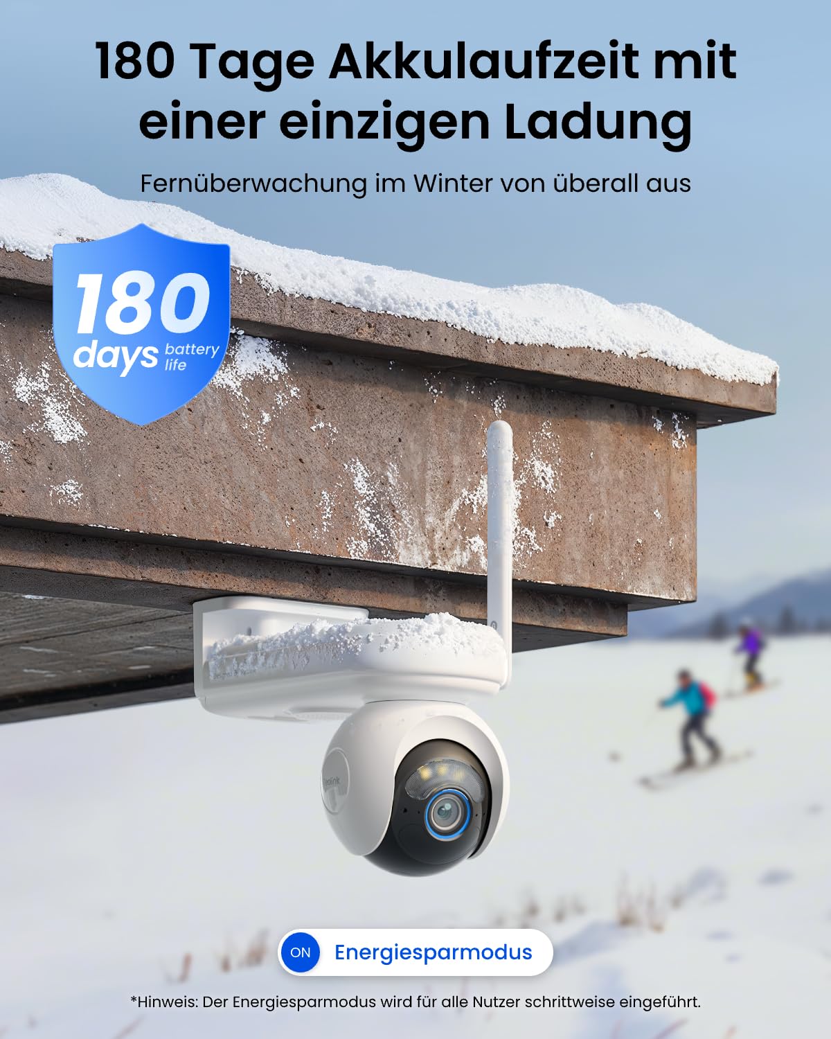 Reolink 4G LTE Überwachungskamera mit SIM Karte, 360° Auto-Tracking, 20000mAh Akku, Voraufzeichnung, ColorX-Nachtsicht, 4MP PT LTE Kamera Outdoor ohne WLAN, KI Erkennung, Altas Go PT+12W Solarpanel