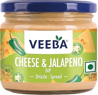 Veeba Cheese and Jalapeno Dip, 300g