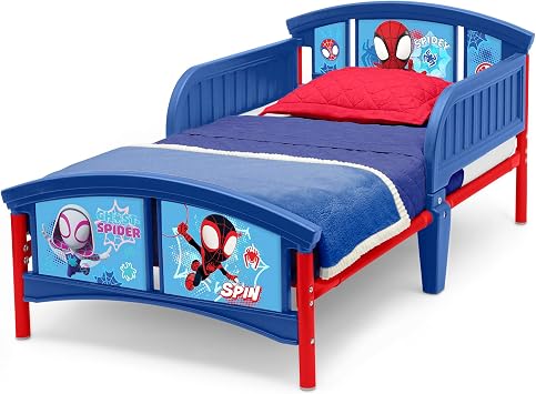 Delta Children Plastic Toddler Bed, Marvel Spider-Man by Delta Children
