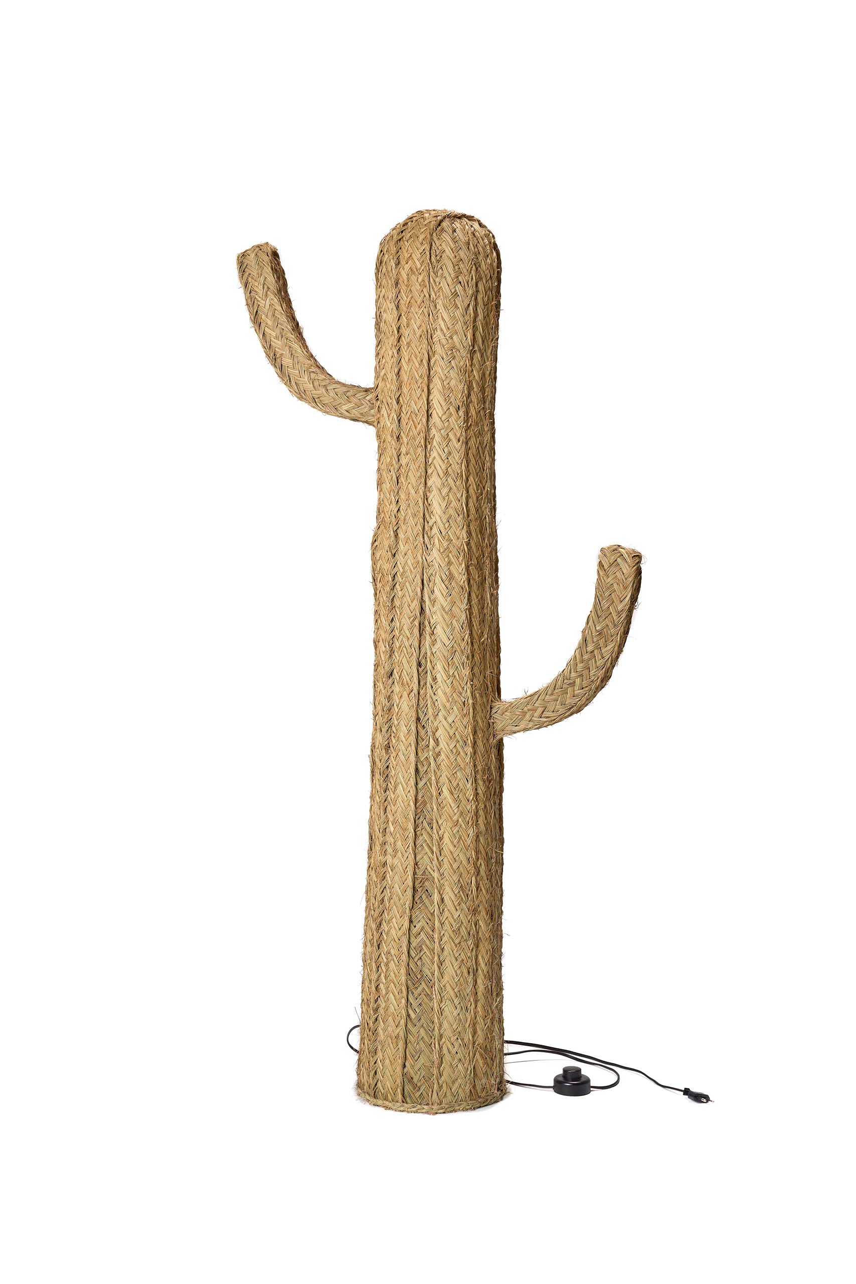 Jarapa Home Made with love Cactus de espato lámpara de pie de led para Exteriores e Interiores, decoración jardín y terraza, Adornos para salón, luz led Ambiente (105 cm)