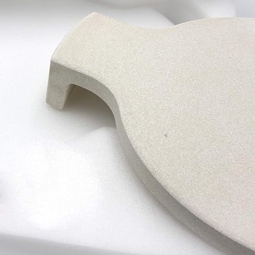 Miniatura 3 de Conveggtor - Deflector de calor grande para huevos verdes con 3 patas, fijador, piedra para ahumar para parrilla grande de 18 pulgadas, Kamado