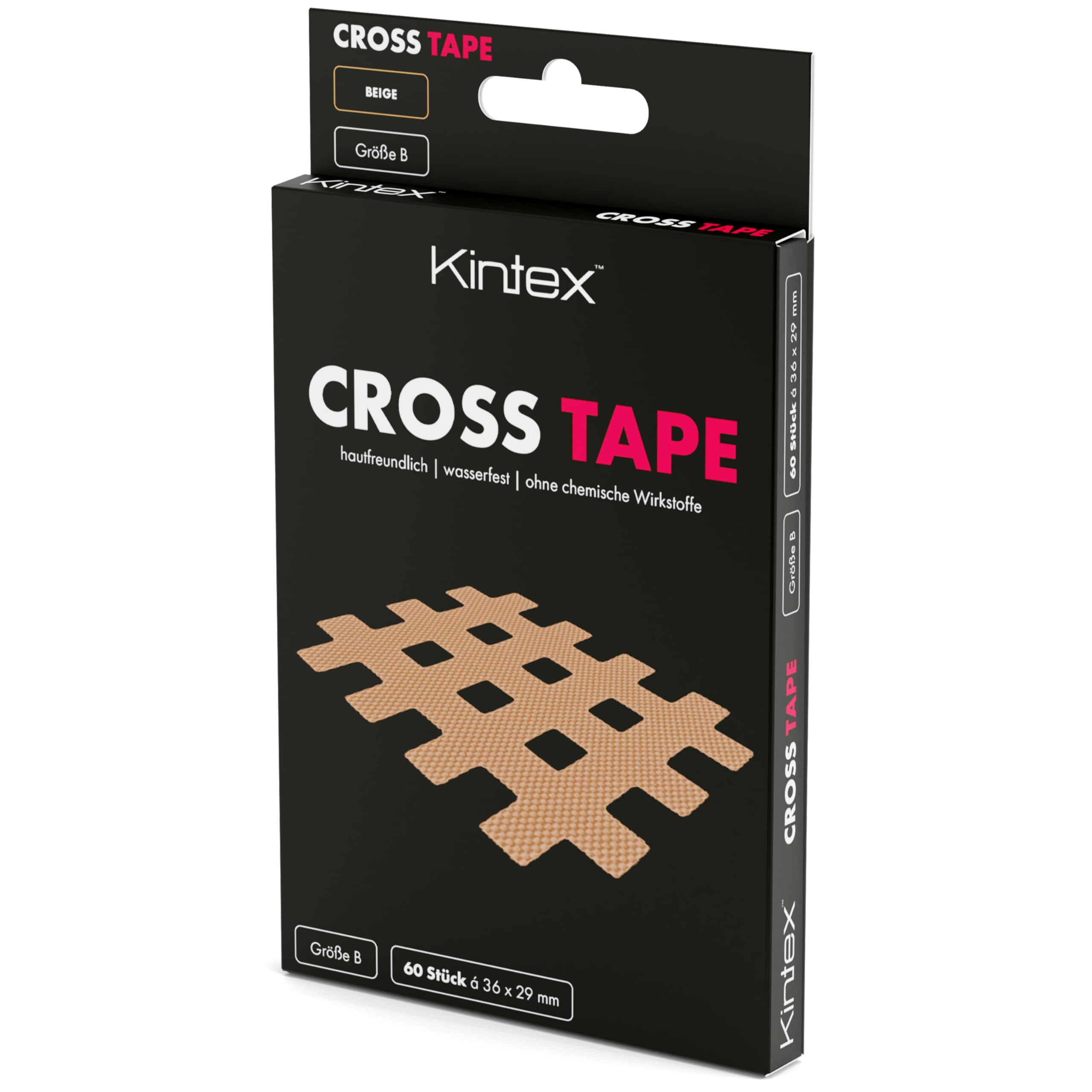Kintex Cross-Tape, tamaños, acupuntura, gatillo, Punto de Dolor, Yeso Rejilla