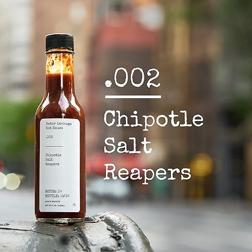 Miniatura 3 de Señor Lechuga Salsa picante - Salsa picante hecha de pimientos Carolina Reaper y pimienta habanero - La colección