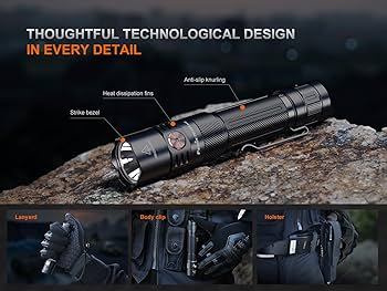 Amazon.co.jp: Fenix PD35R ACE フラッシュライト 最大2000