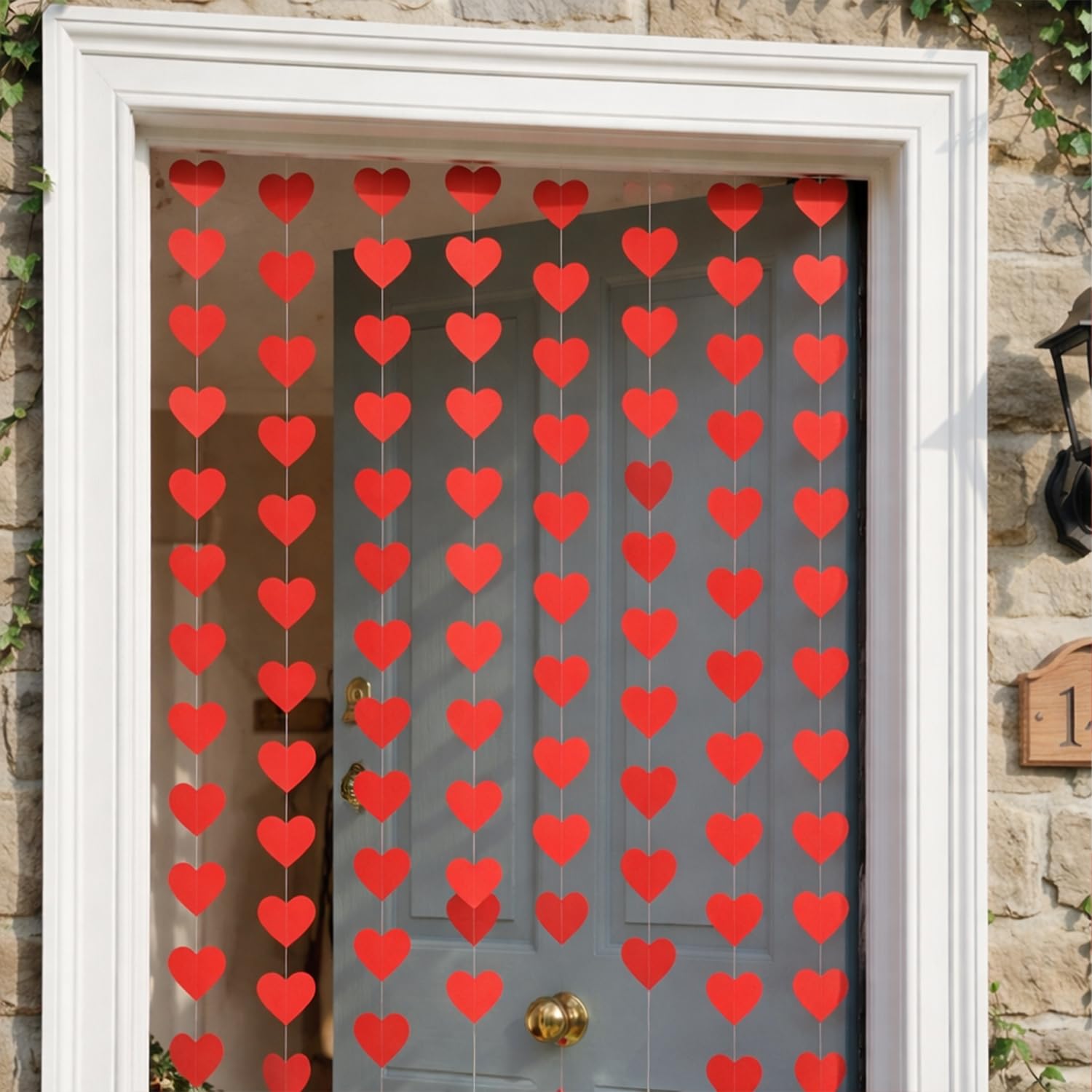 Gold Star Garland - Festive Party Decorations -8