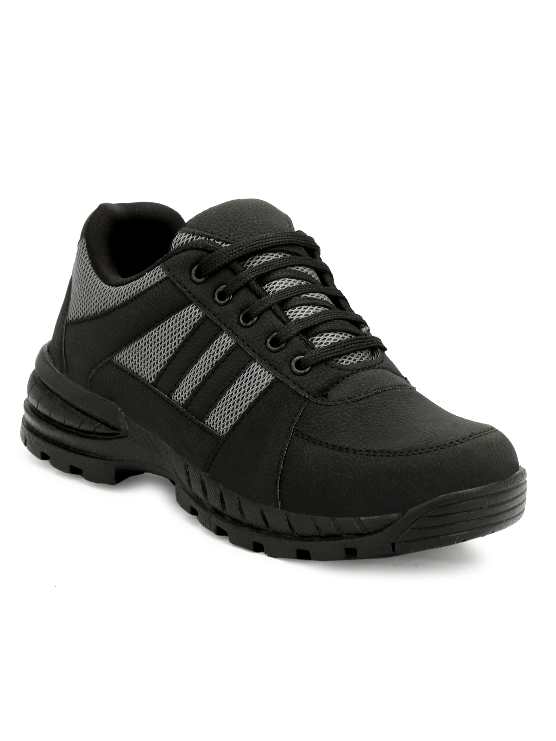 hermiz Synthetic Lace-Ups Comfortable Outdoor Shoes for Men and Boys | Casual Shoes for Hiking, Trekking & Walking-picture-10