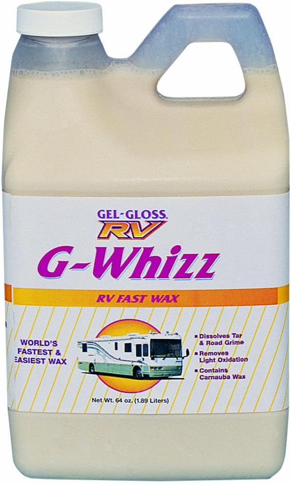 GelGloss RV GWhizz Fast Wax 64 oz. Automotive