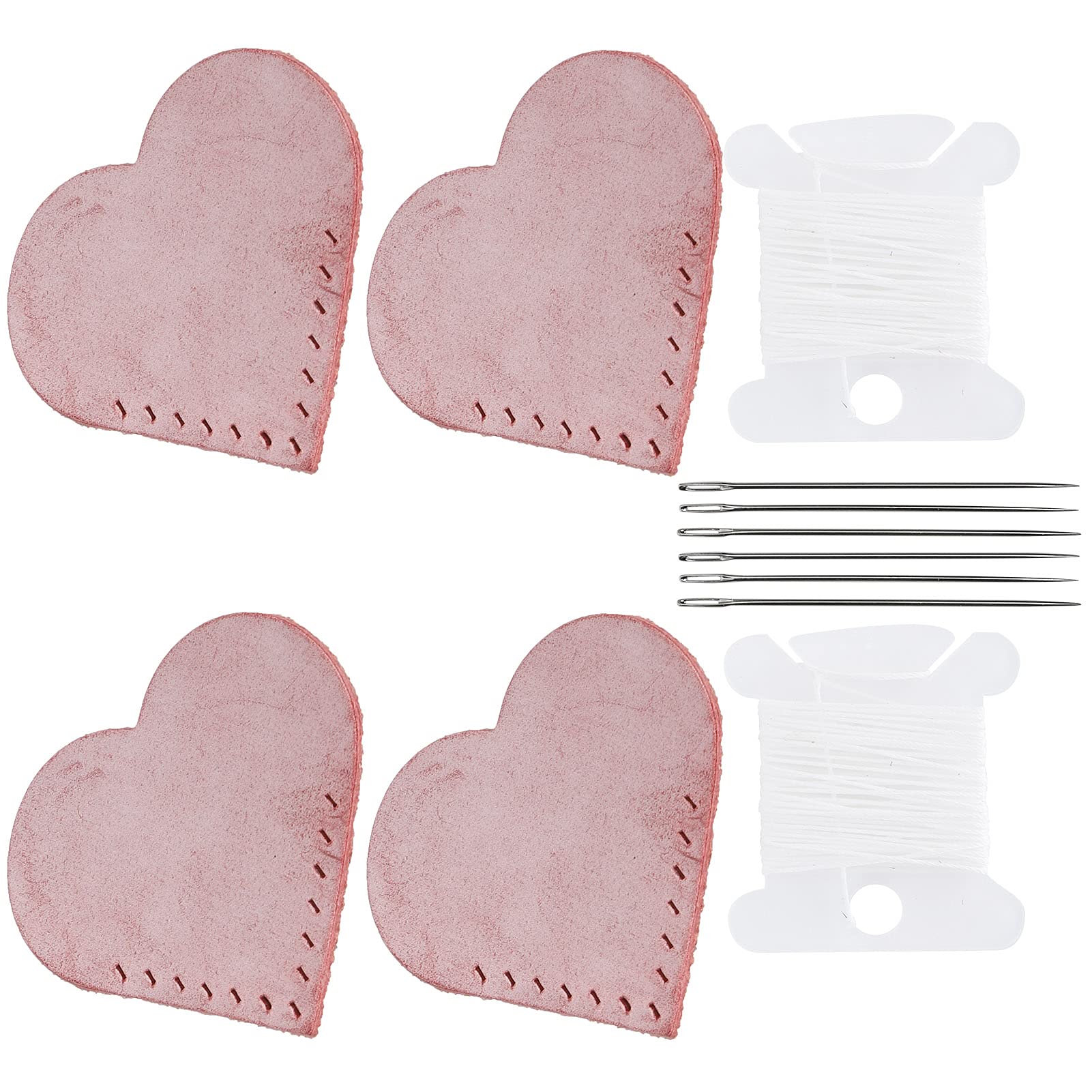 Heart‑Shaped Fabric, Corner Page Marker Elegant for Library(Mist Wax Pink)