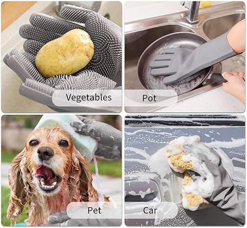 Miniatura 5 de For You Guantes de silicona mágicos 1 pargris