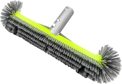 Pool Brush with Round Ends, Pool Brush for Cleaning Pool Walls, Swimming Pool Brush for Vinyl Pool, Pool Brushes, Pool Cleaning Brush for Swimming Pool Brush Pool