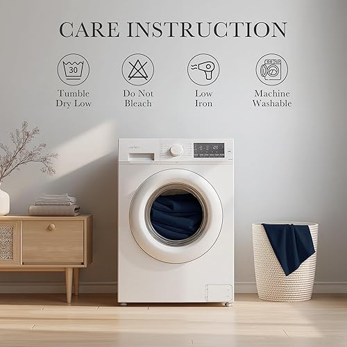 Vista 120 de PONY DANCE - Cortinas opacas con ojales, se venden como 2 piezas Blanco grisáceo