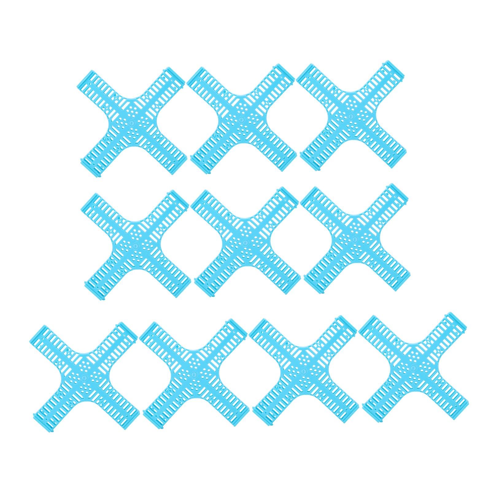 B Baosity Lot de 10 Cages à Reines en Forme de Croix, Matériel D'apiculture pour Ferme