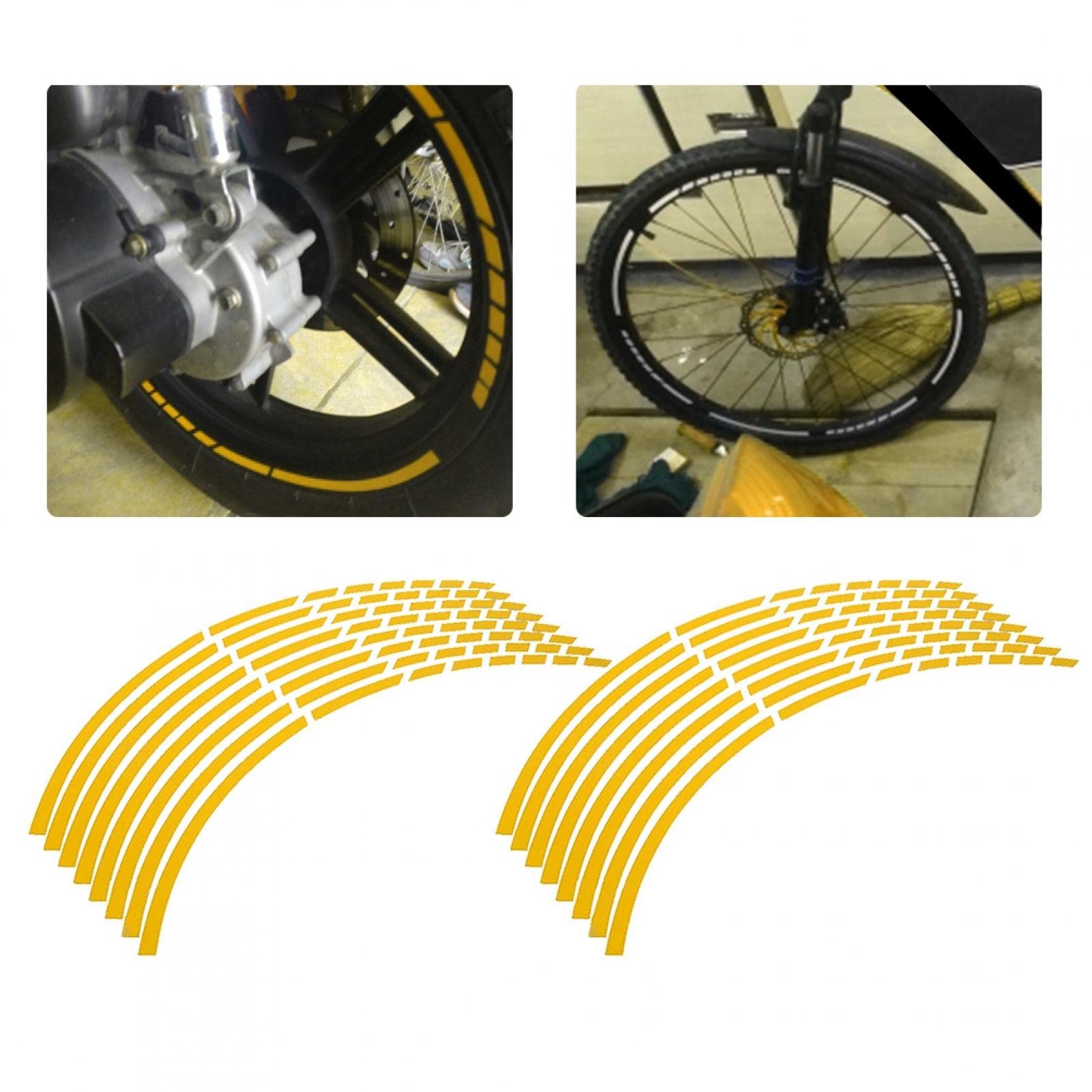 Striscia Cerchio 16 Pollici X 3/4 Pollici Protezione Raggio Tubo Per Ruota Sporcizia Bici (16 Pollici