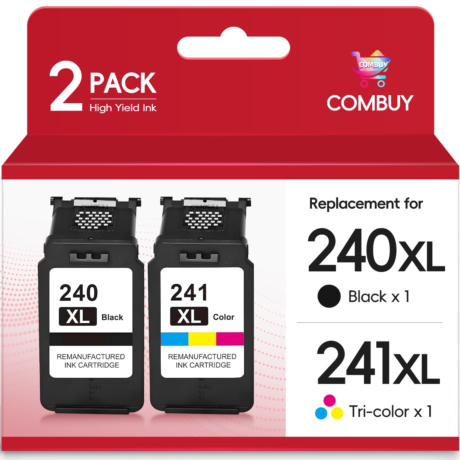 COMBUY Remanufactured Ink Cartridge Replacement 