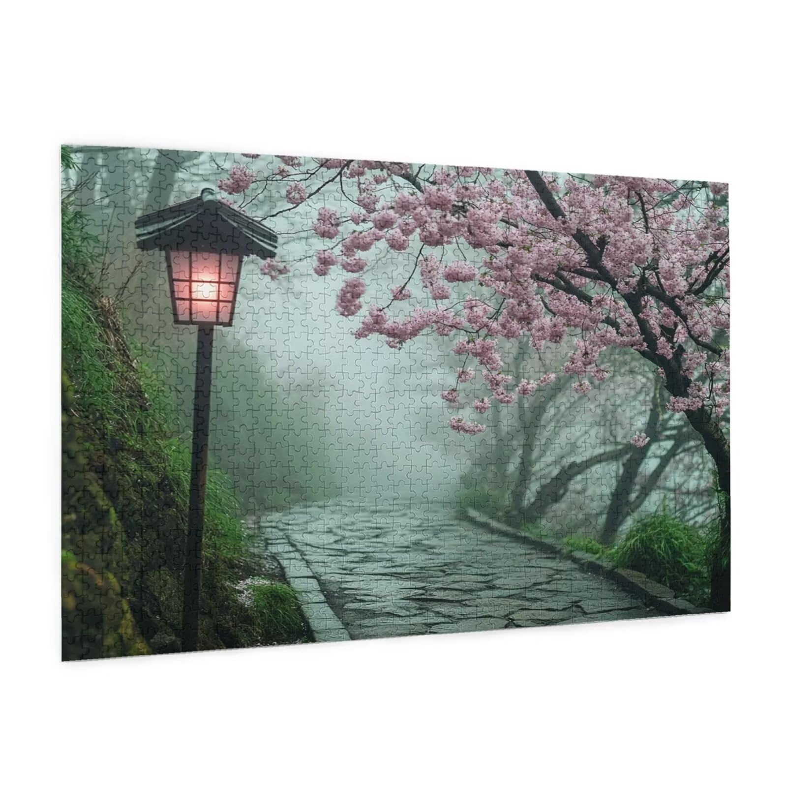 Puzzle krajobrazu, 1500 elementów, puzzle z drzewem, dla dorosłych, z pudełkiem na prezent, "zrób to sam", duże drewniane puzzle dla dorosłych, gra zręcznościowa dla całej rodziny, prezenty dla kobiet