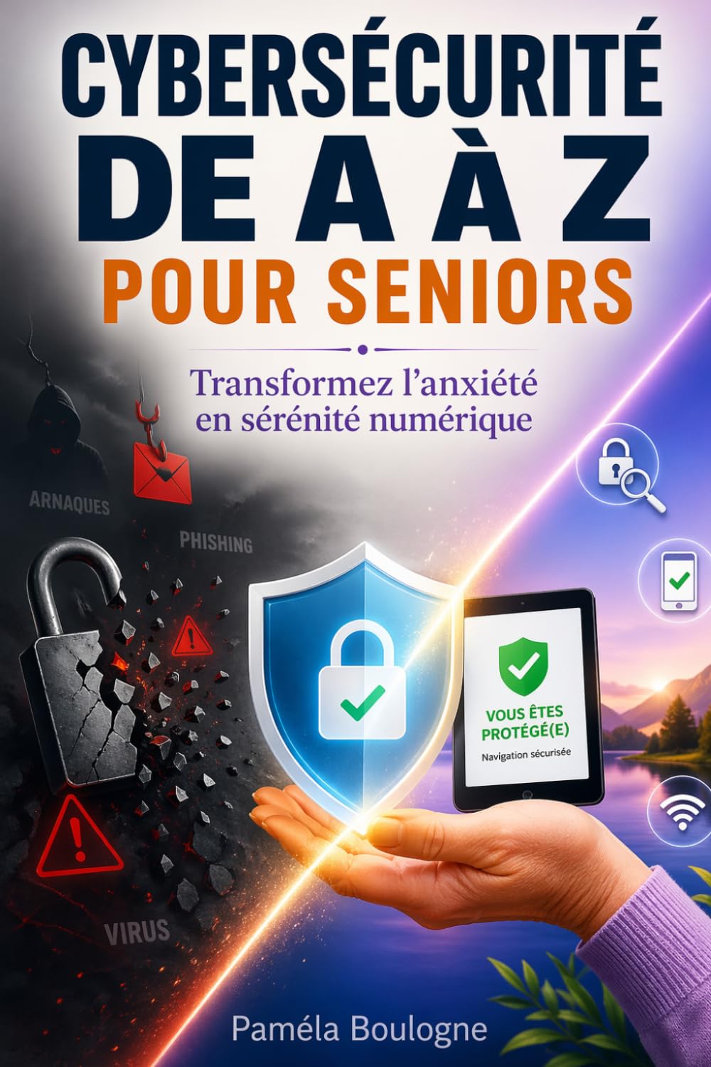 Cybersécurité de A à Z pour seniors: Transformez l'anxiété en sérénité numérique