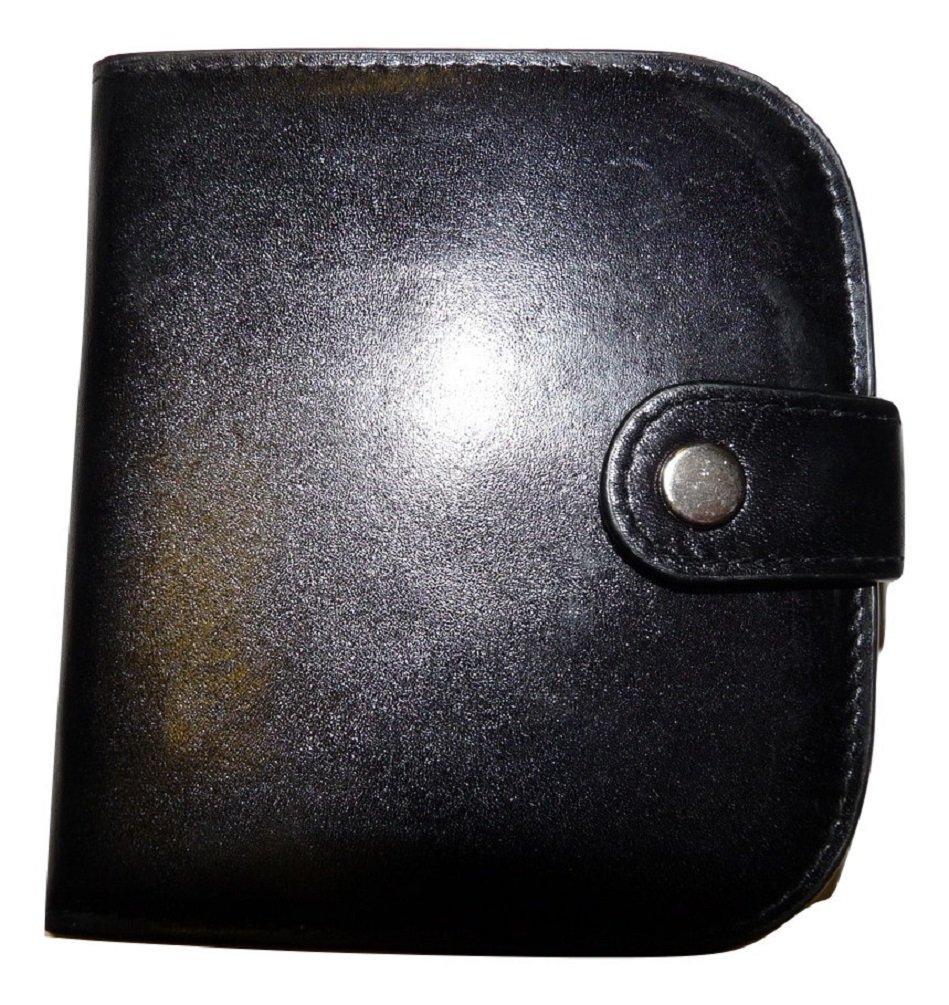 Mala Leather Odyssey Collection 4113 Porte-monnaie en cuir pour pièces de monnaie et billets, Noir , Taille unique,