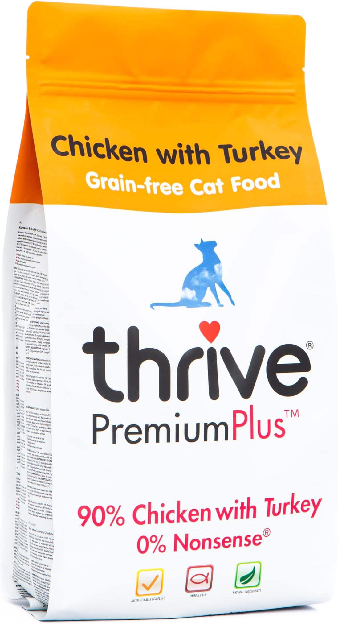 Cat Chicken with Turkey Dry Food 1.5KG