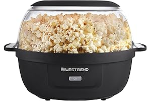 Stir Crazy Hot Oil Popcorn Popper: Pop Delectable Popcorn at Home with Ease