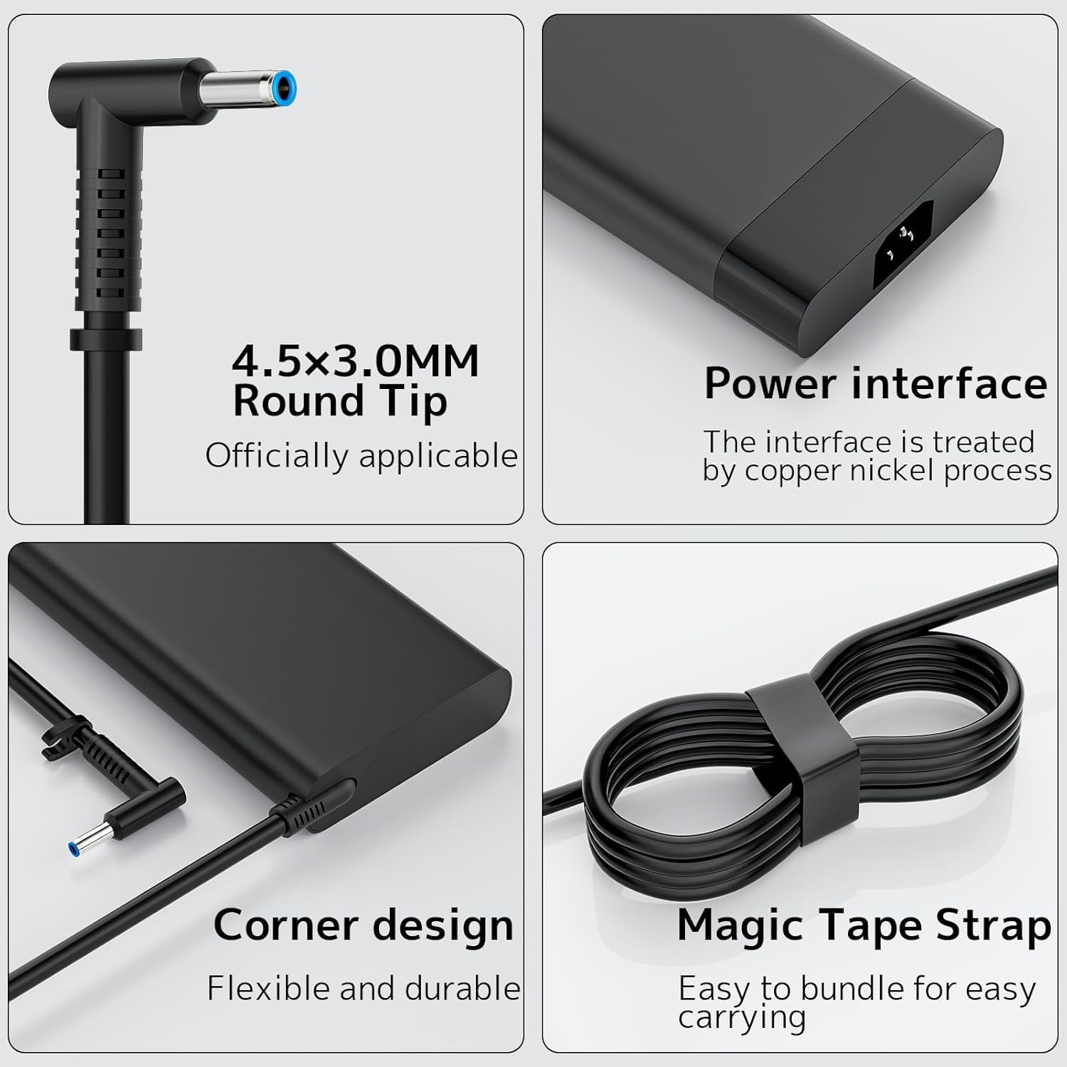 230W Laptop Charger Compatible with HP Omen 15, 16, 17, 15.6, 16.1", 17.3"