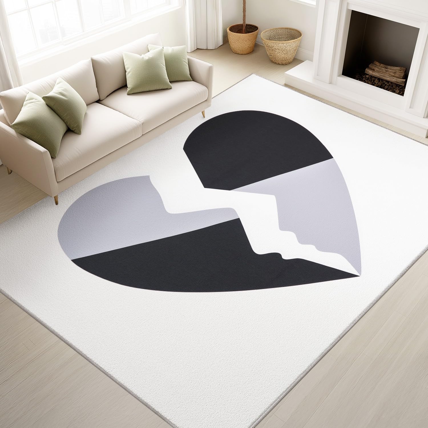 Tapis de salon moderne doux et moquette géométrique premium